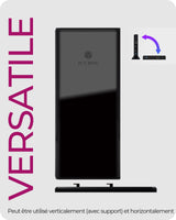 Station d'accueil USB-C 3.0 Icy Box IB-DK2251AC avec alimentation (Noir)