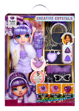 Rainbow High Cristal Poupée Mannequin 27 cm - Violet