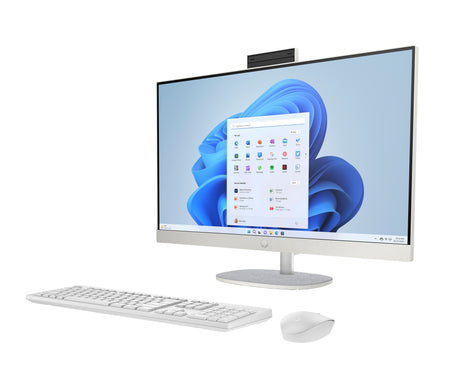 PC Tout-en-un HP 27-cr0074nf - Windows 11 - 27 FHD IPS - Ryzen 7 7730U - RAM 16Go - Stockage 512Go SSD - Clavier et souris sans fil