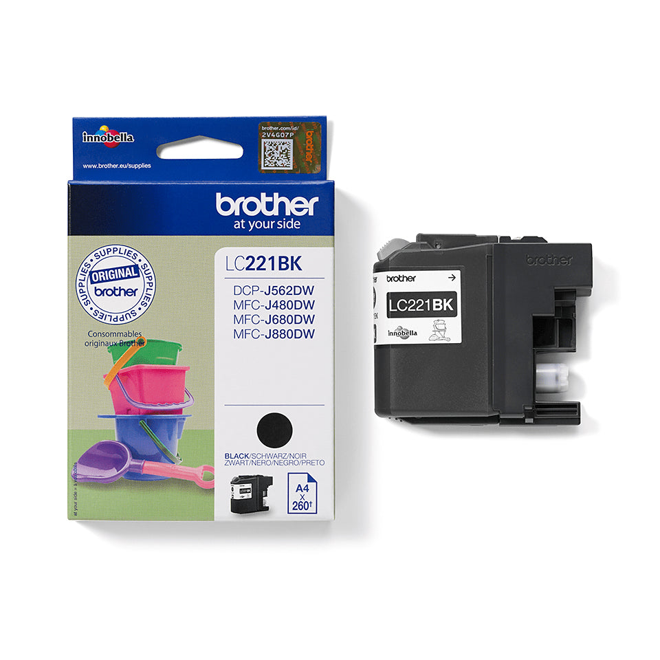 Cartouche d'encre Brother LC221 (Noir)