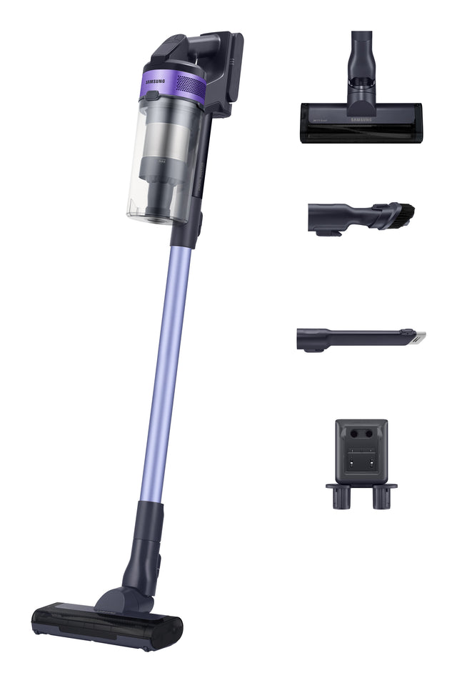 SAMSUNG VS15A6031R4 Jet 60 Turbo - Aspirateur Balai - 150 AW - Aspiration multicyclonique - Filtration HEPA - 40min d'autonomie