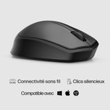 Souris sans fil HP Silent 280 (Noir)