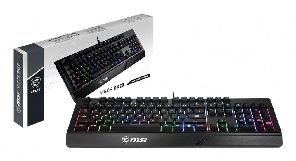 Clavier Gamer MSI Vigor GK20 RGB (Noir)