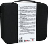 Sacoche de protection et transport - KONIX - Big Carry Case Nintendo Switch 2 - Rangement accessoires - 14 compartiments jeux - Noir