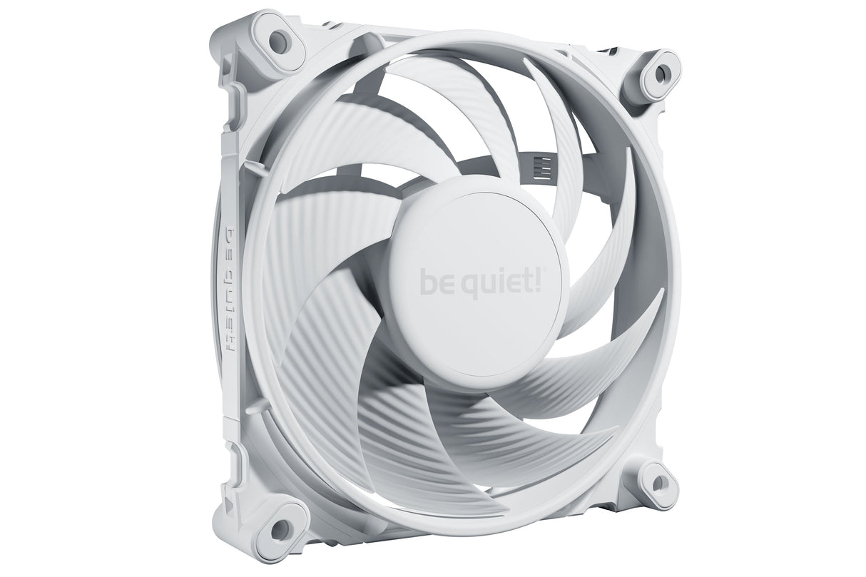 Ventilateur de boitier be quiet! Silent Wings 4 Haute-vitesse - 12cm (Blanc)