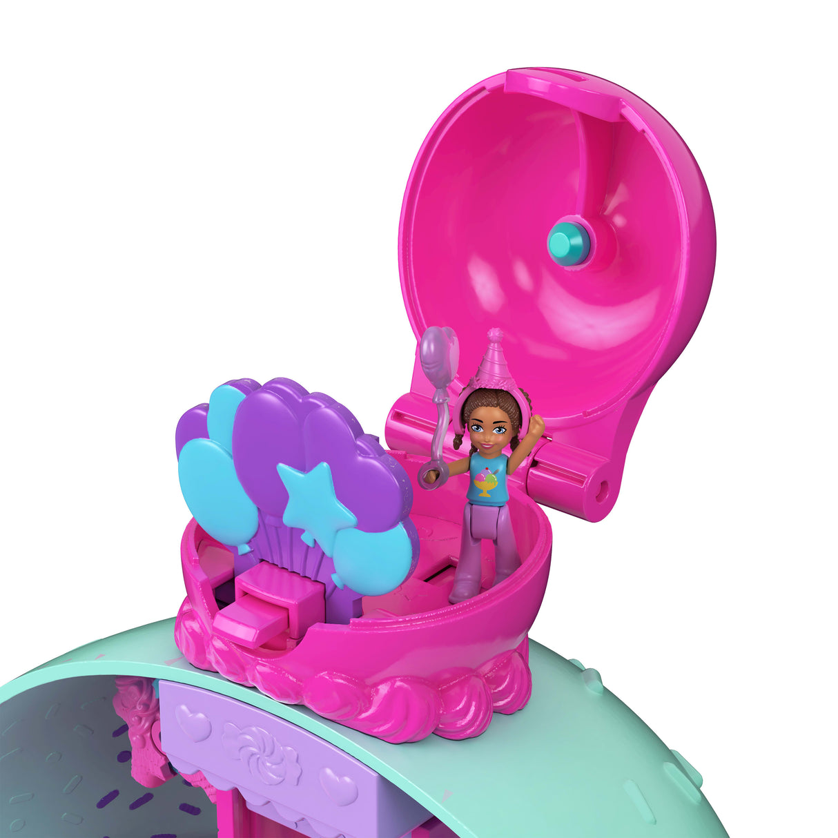 Polly Pocket - Coffret Maison Cornet de Glace - Avec figurines - Polly Pocket - JFT91
