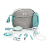 Babymoov Trousse de soin pour bÈbÈ, 9 Accessoires, avec Thermometre Digital, Bleue