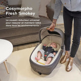 Babymoov RÈducteur Nouveau-nÈ Universel Cosymorpho, Tissu Respirant, De 0 a 6 mois, Fresh Smokey