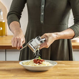 MOULINEX Mouli-r‚pe Moulin a r‚per en acier inoxydable, Compatible lave-vaisselle, Usage droitiers et gauchers, FabriquÈ en France A