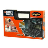 Coffret de perÁage et vissage BLACK+DECKER - A7188-XJ - 50 accessoires titanium