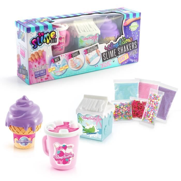 SLIMELICIOUS SLIME 3 SHAKERS PACK  CANAL TOYS