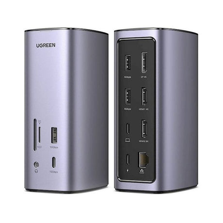 Station d'accueil multifonction USB-C Pro - UGREEN - Gris