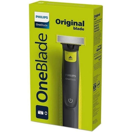 Tondeuse a barbe - PHILIPS - Oneblade QP2724/10 - 3 attaches (1 / 3 / 5 mm) incluses – sans fil rechargeable - Vert / Noir