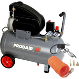 Compresseur d'air - PRODAIR - Prodair50 - 50L - 2CV - 8 bars - Double sortie + détendeur + kit gonflage