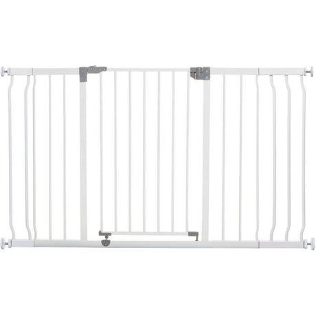 Barriere de sécurité - DREAMBABY - LIBERTY - 1 barriere + 2 extensions - 126-132,5 cm - Blanc