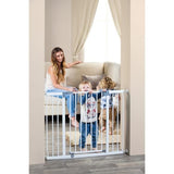 Barriere de sÈcuritÈ - DREAMBABY - LIBERTY - 1 barriere + 2 extensions - 126-132,5 cm - Blanc