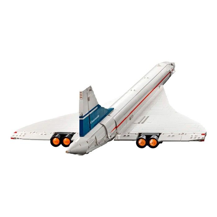 LEGO 10318 Exclu Cdiscount Icons Le Concorde, Maquette d'Avion a Construire pour les Adultes, Set de Véhicule d'Avion