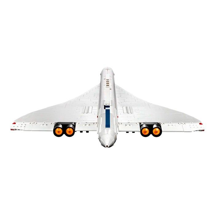 LEGO 10318 Exclu Cdiscount Icons Le Concorde, Maquette d'Avion a Construire pour les Adultes, Set de Véhicule d'Avion