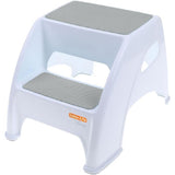 Tabouret marchepied - DREAMBABY - Toddler & Me 2 Up - AntidÈrapant et texturÈ - Jusqu'a 145kg pour les petits et les adultes - Gris