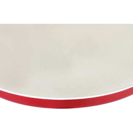 Crepiere avec étaleur - GSW - 456715 - Aluminium - Extérieur rouge siliconé - 26 cm - Tous feux dont induction