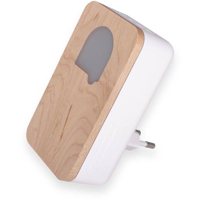 Scs sentinel - CSF0104 - Carillon SONE Cosy - Bois - Sans fil sans pile - 150m en champ libre - 25 melodies - IP65