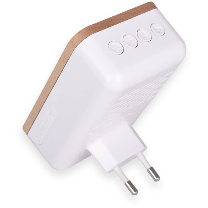 Scs sentinel - CSF0104 - Carillon SONE Cosy - Bois - Sans fil sans pile - 150m en champ libre - 25 melodies - IP65