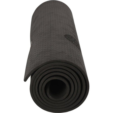 Tapis de Yoga - ATHLECIA - Estell - 6 mm - L 173 x L 61 cm - Noir