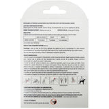 Pipettes - VETOCANIS - x4 Pipettes Anti-puces et tiques Duo 268mg/80mg pour Grands Chiens