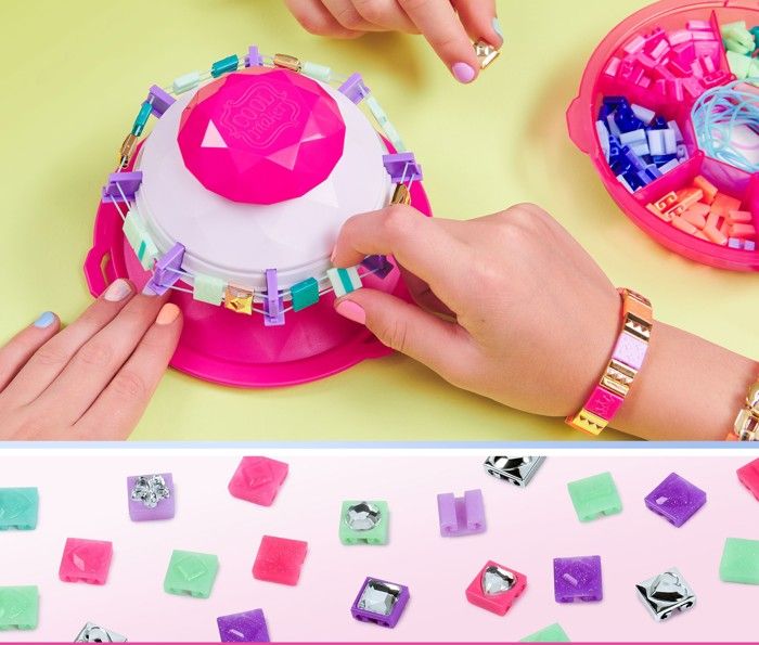 SPIN MASTER COOL MAKER - POP STYLE PACK STRASS ET PAILLETTES Pop Style Machine a Bracelets