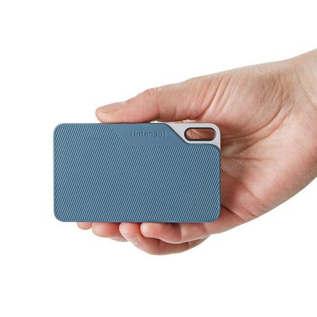 Disque Dur Interne - INTENSO - TX100 - 500 Go - Portable SSD - Couleur Bleu