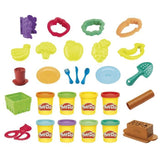 Play-Doh Mon petit jardin, Coffret de p‚te a modeler pour faire pousser des fleurs et fruits avec accessoires, Des 3 ans