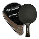 Raquette de Tennis de Table - Schildkröt - 758221 - 100% Carbone - Revetement Liga QRC - Taille Unique