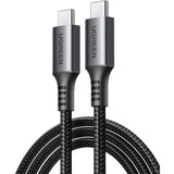 Câble USB-C - UGREEN - Câble data 1 m - 60W - Nylon - PD - Noir