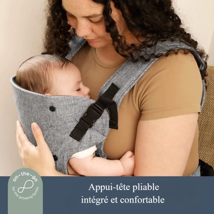 Dreambaby Porte-bébé ajustable 3-1 Journey - confortable et polyvalente - pour nouveau-né a enfant jusqu'a 15 kg