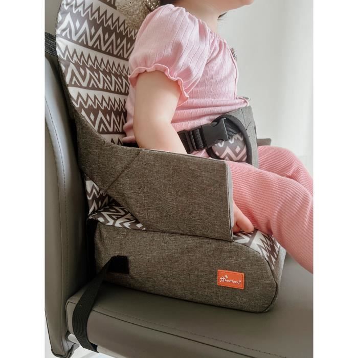 Réhausseur pour enfants - DREAMBABY - ON-THE-GO - Portable avec compartiments de rangement - Léger, compact et facile a transporter