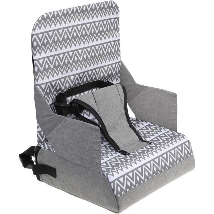 Réhausseur pour enfants - DREAMBABY - ON-THE-GO - Portable avec compartiments de rangement - Léger, compact et facile a transporter