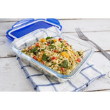 Lot de 3 Lunch Box - PYREX - Cook & Go - Verre - Rectangulaire - Couvercle hermétique - 0,8 L