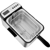 Friteuse électrique - Sencor - SFR 8200SS - 2200 W - 3,2 L - Noir/Acier Inoxydable