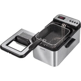 Friteuse électrique - Sencor - SFR 8200SS - 2200 W - 3,2 L - Noir/Acier Inoxydable