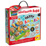 Boîte d'apprentissage Tri animaux - Jeu Montessori - LISCIANIGIOCHI - Jeu de classification, Apprentissage des habitats