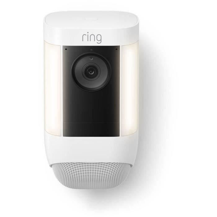 Caméra - RING - Spotlight Cam Pro Batterie - Blanc