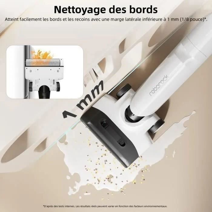 ROBOROCK FLEXI LITE - Aspirateur Laveur sans fil sec et humide - 17,000Pa - FlatReach - Autonettoyant & Séchage Automatique