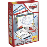 Pocket Studio de Dessin - Cars - LISCIANIGIOCHI - Kit Dessin - Ardoises effaçables - Guide explicatif - Des 3 ans