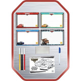 Pocket Studio de Dessin - Cars - LISCIANIGIOCHI - Kit Dessin - Ardoises effaçables - Guide explicatif - Des 3 ans