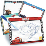 Pocket Studio de Dessin - Cars - LISCIANIGIOCHI - Kit Dessin - Ardoises effaçables - Guide explicatif - Des 3 ans