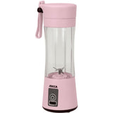 Blender portable - JOCCA - SWEET - 380 ml - 2000 mAh - Avec câble USB - Rose