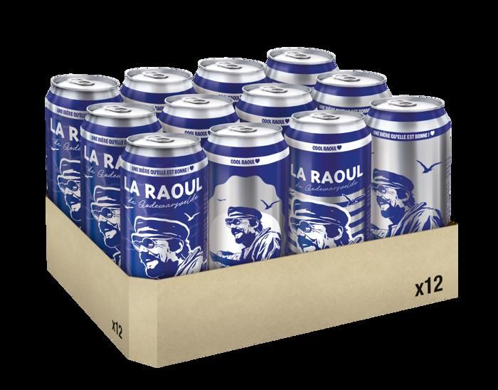 La Raoul - Biere blonde - Canettes 12x50cl