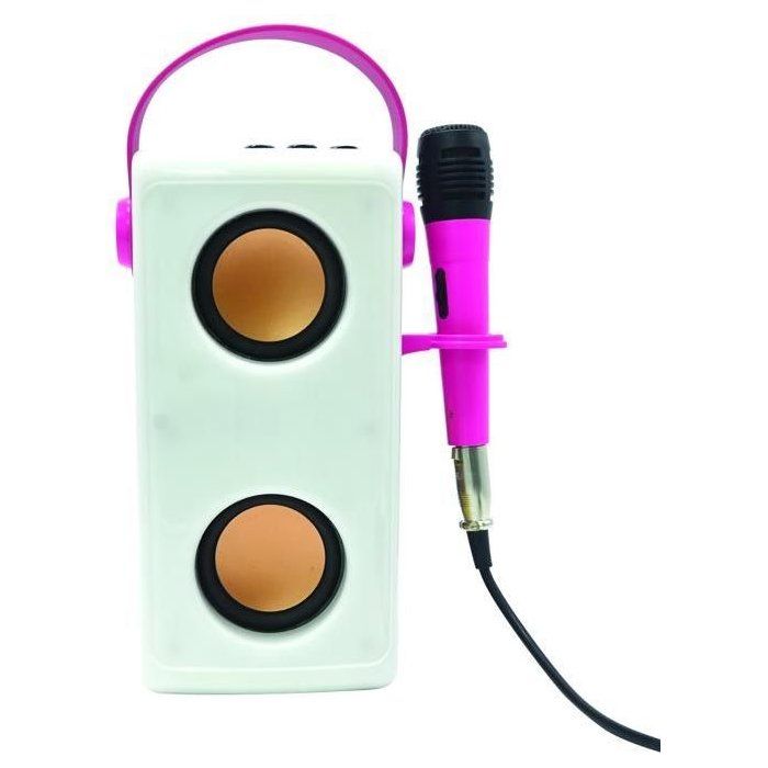 Puissante enceinte Bluetooth lumineuse Barbie avec micro