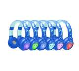 LEXIBOOK - Casque lumineux Bluetooth - Design 3D - Pliable et ajustable - Disney Stitch