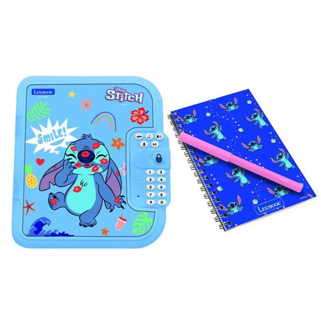 Journal intime électronique avec coffre-fort Stitch
